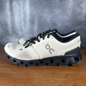 On Cloud X 3 Womens 7 Shoes Running Walking Sneaker Light Pink Fawn Lace Up